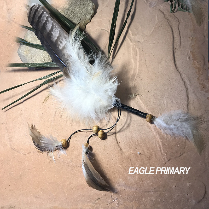 (image for) Eagle Feather Wand - Made to Order